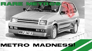 METRO MADNESS! - The FORGOTTEN, FUTURISTIC! Austin and Rover Metros!