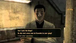 Fallout New Vegas-The King Dialogue