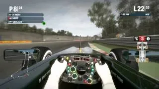 F1 2012 Monza, Italy with Commentary