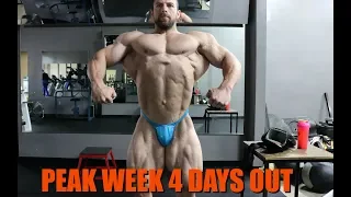 IFBB Pro John Jewett: Peak Week Log: NY Pro 4 Days out