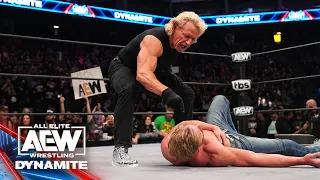 Jeff Jarrett with a blindside attack to a victorious Orange Cassidy | AEW Dynamite, 3/8/23