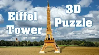 Building Dreams: Eiffel Tower 3D Puzzle DIY Assembly Guide | Craft Your Own Parisian Masterpiece!