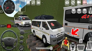 Minibus Simulator Vietnam - Toyota Hiace Limousine Driving In City - Bus Game Android Gameplay