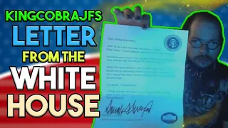KingCobraJFS Letter from White House