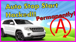 Jeep Grand Cherokee 🔴How to disable stop start (ESS)🔴 Dodge Durango the right way. For Free!! 🔴