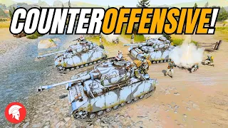 COUNTEROFFENSIVE! | Wehrmacht Gameplay | 2vs2 Multiplayer | Company of Heroes 3 | COH3