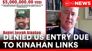 Over 600 people are denied entry to the US due to their links to the Kinahan organised crime group