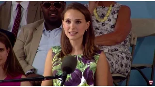 Natalie Portman: Harvard University Commencement Address 2015