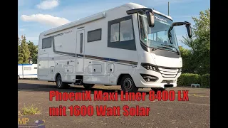 PhoeniX Maxi Liner 8400 LX mit 1600 Watt Solar.