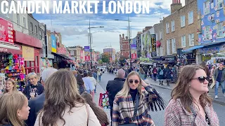 Camden Market London | Camden High Street | Camden Market Food | London Walk 2022 [4K HDR]