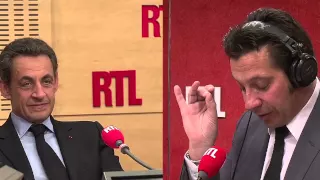 La chronique de Laurent Gerra devant Nicolas Sarkozy jeudi 3 mai (réalisation Gaya Bécaud) - RTL