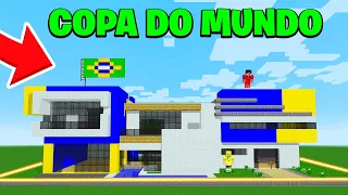 BASE do BRASIL vs. COPA do MUNDO no Minecraft!