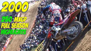 2000 MOTOCROSS 250 GP COMPLETE SEASON HIGHLIGHTS - MXGP