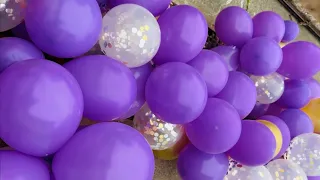 Time to popped this balloons// time to clean up