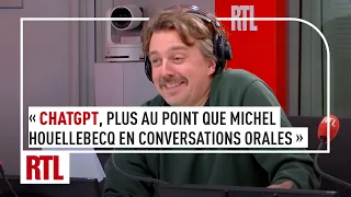 ChatGPT : "plus au point que Michel Houellebecq en conversation orale"