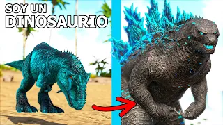 LA HISTORIA DE PEQUEÑO DINOSAURIO GIGANOTOSAURUS GODZILLA! EVOLUCIONO en Kaiju ARK Soy un Dinosaurio