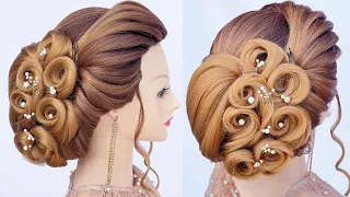 Bridal Juda hairstyles l stylish Juda hairstyle for bridal l Wedding hairstyles kashees l Low bun