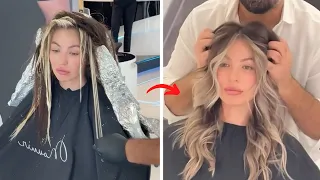 Boring hair? Not after this gorgeous hair transformation!