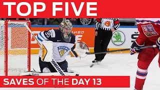 Top 5 Saves | Quarter-finals | #IIHFWorlds 2015