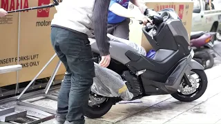 unboxing YAMAHA N-MAX 155 (Νούλας Τρίκαλα)