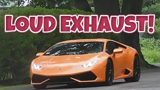 Lamborghini Huracán w/ RACE EXHAUST!