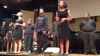 TRILOGY singing Resound Black National Anthem