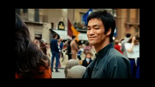 Bruce Lee meets francean girl