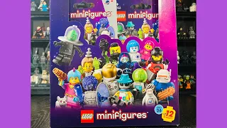 Early Lego SPACE Collectable Minifigures Series 26 REVIEW/Unboxing!!