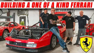 BUILDING A TRUE ONE OF A KIND FERRARI TESTAROSSA - PT 1