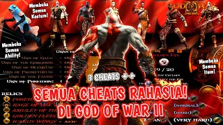 Mencoba Semua Cheats di Game God Of War 2 PS2