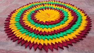 Doormat Making At Home⭐🤗⭐Paydan with old clothes😍⭐🥰Doormate banane ka tarika❤️very easy and simple