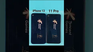 iPhone 13 vs iPhone 11 Pro PUBG TEST - A15 Bionic vs A13 Bionic BGMI TEST #Shorts