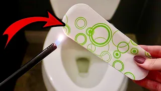 THIS is why your DAD lit the panty liner on FIRE! 🔥 (ingenious trick)