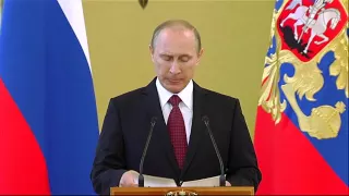 Приём в честь выпускников военных вузов  Владимир Путин