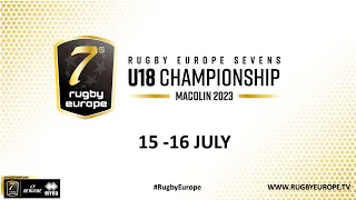 RUGBY EUROPE SEVENS U18 BOYS CHAMPIONSHIP 2023 - DAY 1 - Part 2