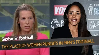 An important discussion on the place of the female pundit in football with Rachel Brown-Finnis