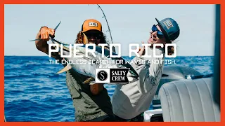 PUERTO RICO || SURFING AND FISHING FILM - Salty Crew Team Trip