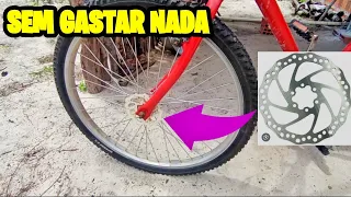 DIY: Como fazer um Disco de Freio Caseiro para Decorar sua Bicicleta