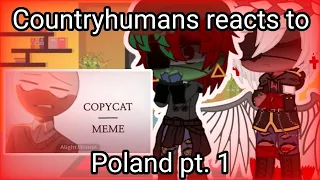 ||Countryhumans React To Poland 🇵🇱||Pt.1/?||GNRV||Fluff+Angst||GN||Countryhumans||(Read desc.)