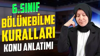 Bölünebilme Kuralları | 6. Sınıf Matematik