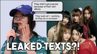 Min Heejin's Leaked Texts are WILD! (alleged)