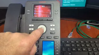 Reset an Avaya J series phone to factory defaults.