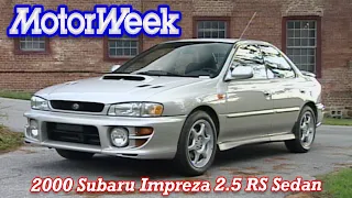 2000 Subaru Impreza 2.5 RS Sedan | Retro Review