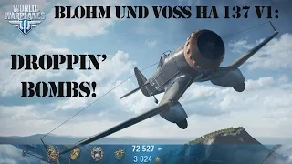 (World of Warplanes) Droppin' Bombs in the Ha 137 V1