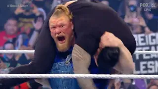 Brock Lesnar vs. Roman Reigns - SmackDown 12/17/2021 - WWE Smack Downs Highlights 2021 WWE