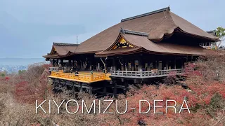 Kiyomizu-dera (temple of clear water) - the most famous temple in Kyoto