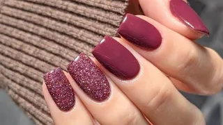 Stylish glitter nails art ideas 2024 for girls