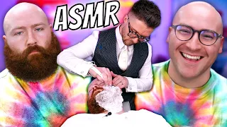 Super Relaxing ASMR 💈 Clean Shaving A Big Beard