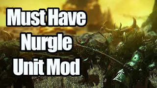 Must Have Nurgle Unit Mod - Epidemius & Mortal Warriors of Nurgle - Total War Warhammer 3 Mod Reiew