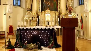 Šeduvos parapijos klebono Virginijaus Kazaičio sveikinimas